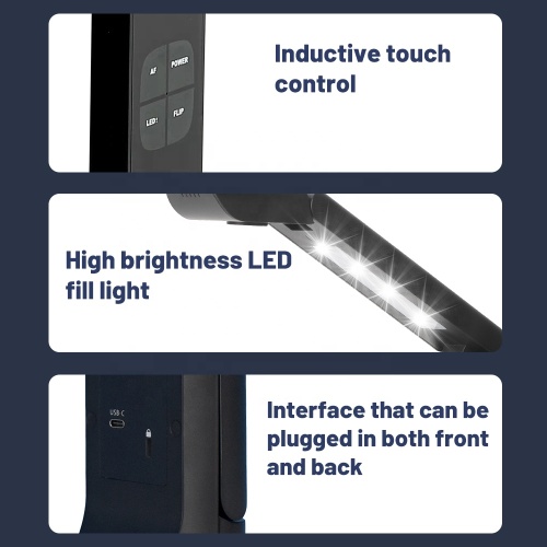 16 megapixel autofocus COMS camera book scanner