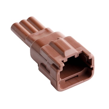 3 Pin Male RK Type 7282-7771-80 Brown Housing Sealed Automotive Connector