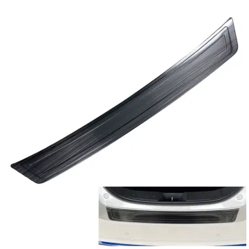 Black Hairline Car Exterior Rear Bumper Scuff Plate Cover Trim for Leaf Ze1 - OEM ODM