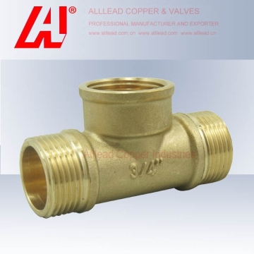 Brass Pipe Fitting T Shape