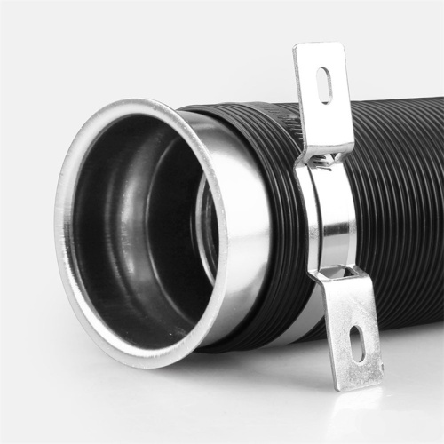 Adjustable intake expansion tube pressurized intake hose