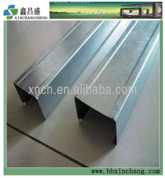 Galvanized steel plaster board aluminum material for construction stud
