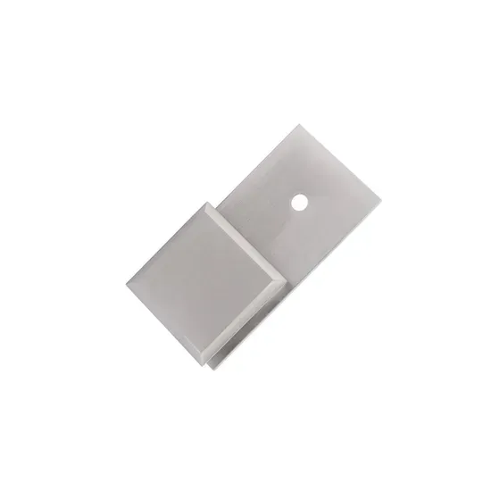 Sleek Wall to Glass Door Clip for Bathrooms