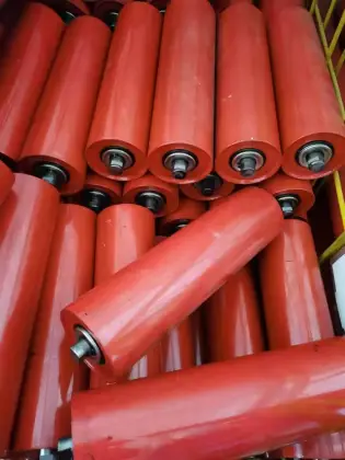 Parallel idler conveyor rollers