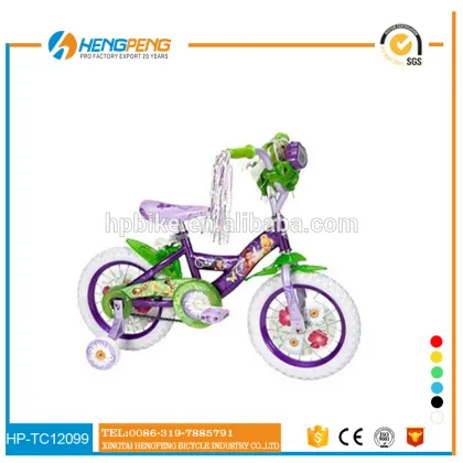 2015 Selling Best Kids Exercise Bikes with Beautiful Stickers Decals