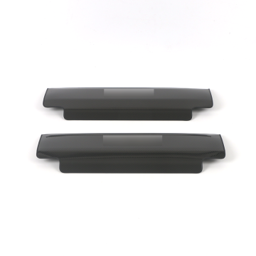 OEM Car Stainless Steel Interior Parts for 2022 Toyota BZ4X - Carbon Fiber Seat Anti-Kick Decorative Cover