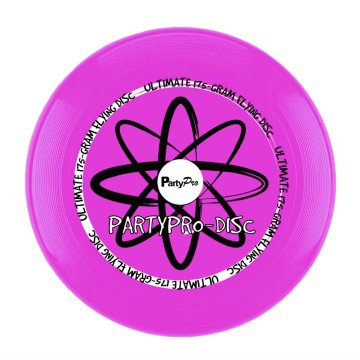 Mitoy Plastic Factory Cixi Eco-friendly 175g Wholesale Frisbee Clear Plastic Flying Disc