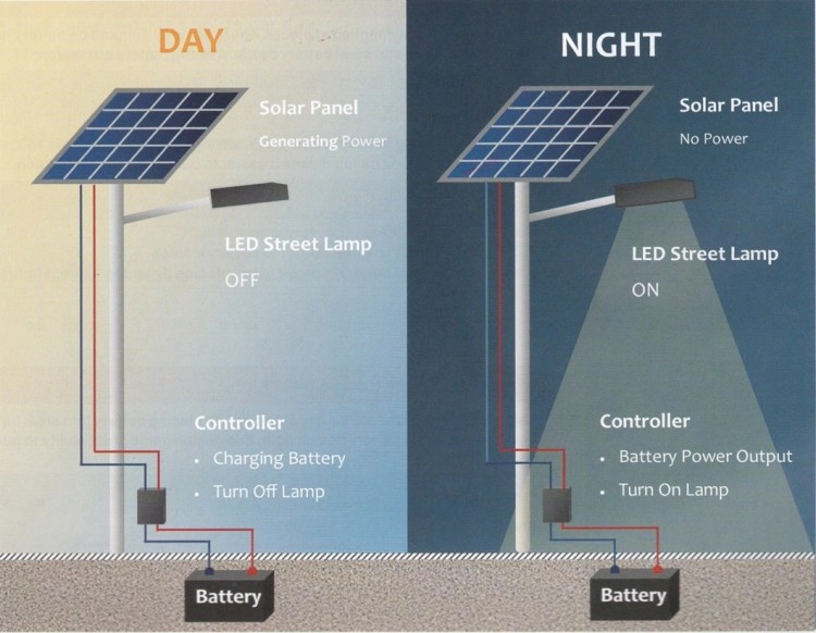 solar street light