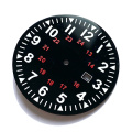 Dial de reloj táctico militar de 24 h de 24 h