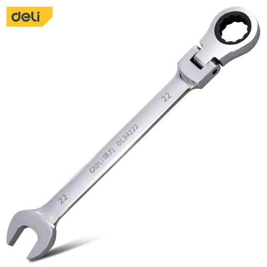 Deli DL34222 hand tools multifunctional ratchet wrenches 22mm