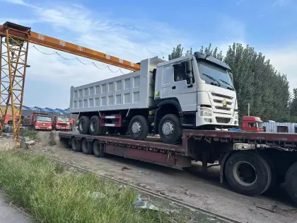 6-Wheel Rubber Track Dump Truck Options: BELAZ, ISUZU, NISSAN CONDOR