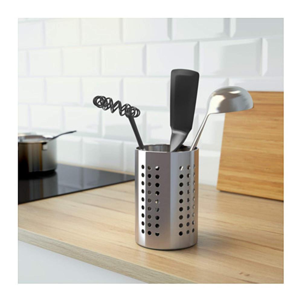 Stainless Steel Cooking Silverware Storage Stand