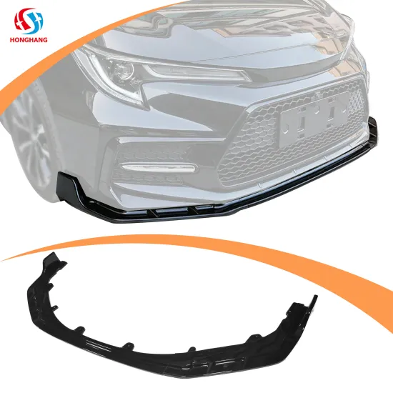 Plastic Front Splitter for Toyota Corolla 2019-2023