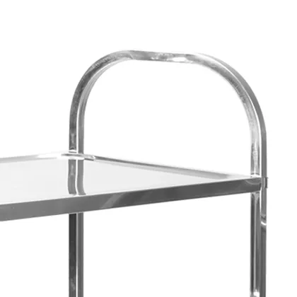 Stainless Steel Three Layer Hotpot Trolley