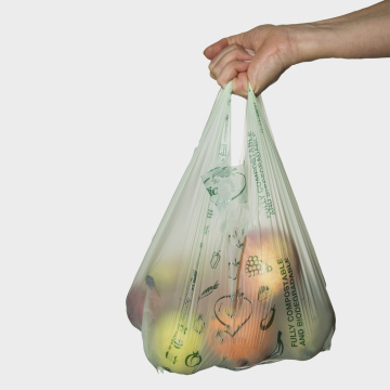 HDPE Food Grade Plastic Produce Packing Bags on Roll for Fruits, Vegetables, and Household Use
