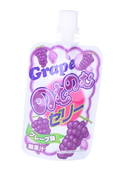 Heat sealed laminated aluminum foil juice sachet