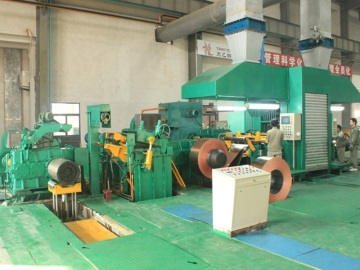 Copper Strip Reverse Cold Rolling Mill High Efficiency