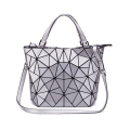 Bolsa de cucharón de mujer Bolsa de diamante Versátil Versátil Matte Matte Bolso cruzado Bolsa plegable