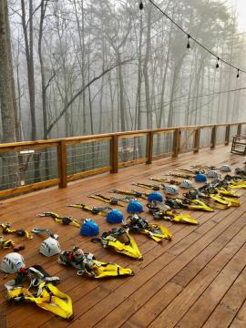 Toboggan combiné pour enfants avec structure de jeu en plein air