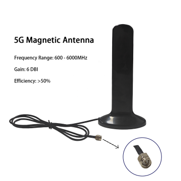 5G Magnetic Antenna 6dbi NR Wide Band for ZTE Router (600-6000MHz)