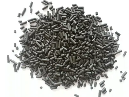 KI impregnated pellet activated carbon