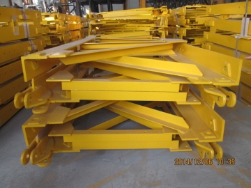 how are cranes erected and dismantled