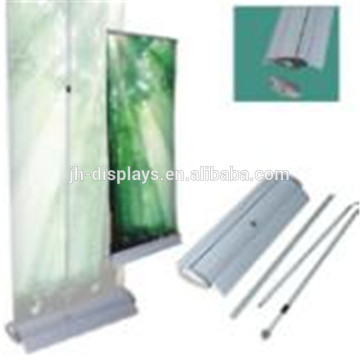 Standing Scrolling Roll Up Banner Stand, Shirodhara Stand