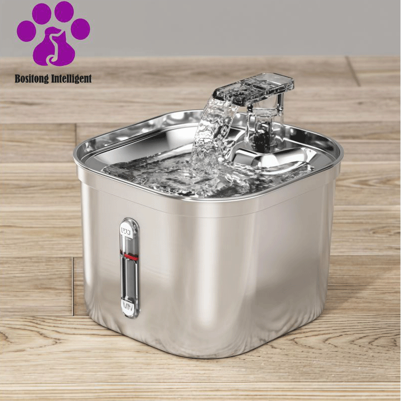 Durable 304 Stainless Steel Pet Water Dispenser