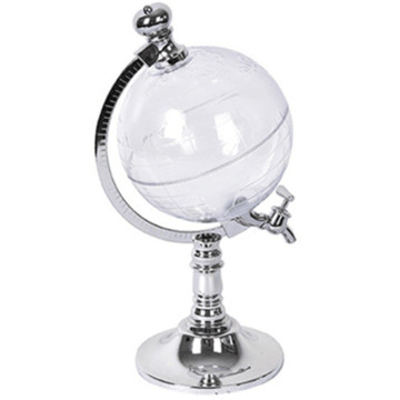 Wine Decanter with World Map Design: Pourer, Pump, and Machine for Home, Restaurant, and Bar Decor