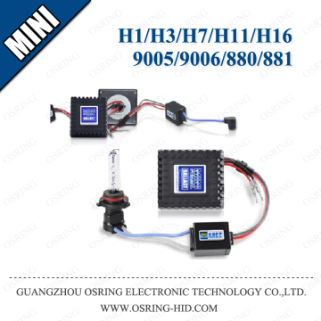 OSRING Xenon conversion kit HID Mini All In One Kit AC 12V/35W H8/H11 6000k single beam waterproof dustproof