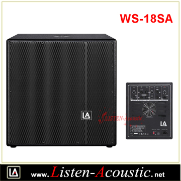 18 Wooden Subwoofer Pulse Speaker WS-18SA