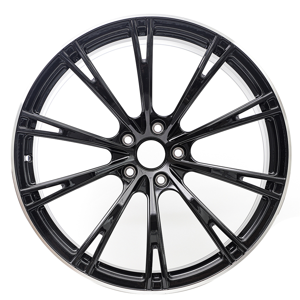 Abt Design Audi Replica Wheels 23 Black Machine Lip