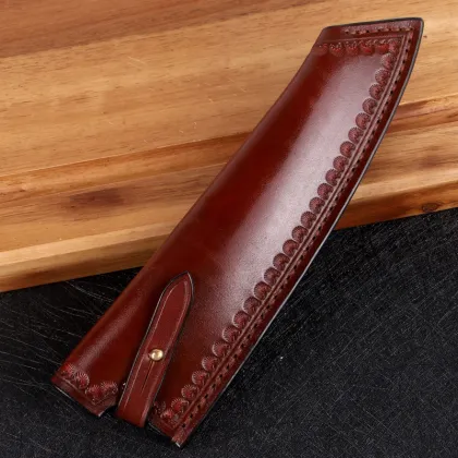 Handmade Leather Knife Case: Multi-Holster Carry for Chef Knives