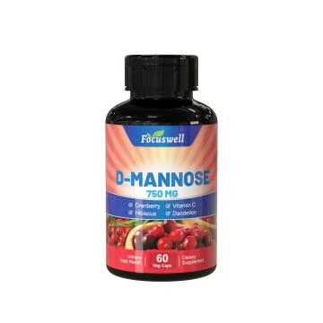 OEM D-Mannose Capsules: A 750mg Dietary Supplement for Promoting Urinary Tract Health