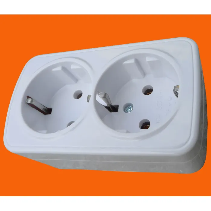 Европейский одноклавишный настенный выключатель поверхностного монтажа S6001