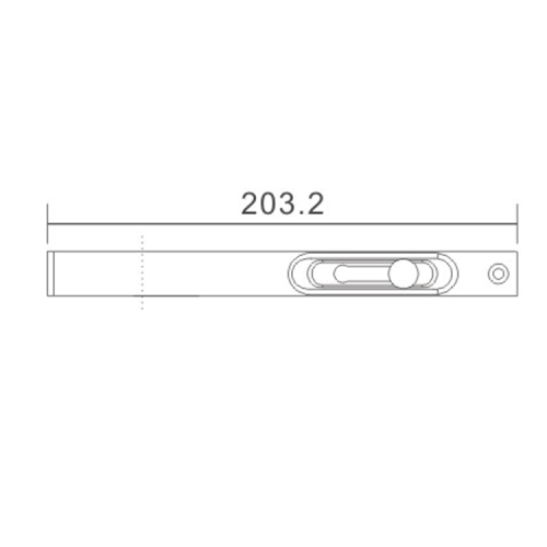 Коммерческий болт скрытая защелка