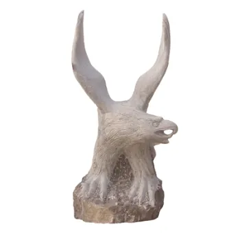 garden eagle stone statue