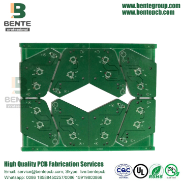 1oz Prototype PCB 2-layers PCB FR4 Tg150