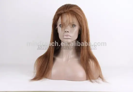 Top quality 100% Peruvian hair silk base full lace wig for black woman