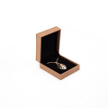 Leatherette paper jewelry gift box