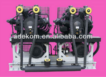 30 bar 2.6m3/min Stationary Two Stage Piston Air Compressor for PET