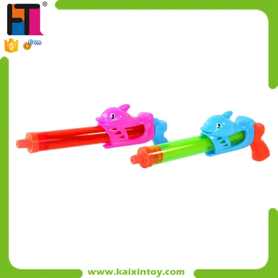 40CM Transparent Animal Design Plastic Spray Water Tube Toy