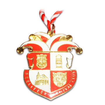 Gold-plated Sports Medal, Made of Zinc-alloy or Brass, Customized Sizes and Colors are Accepted