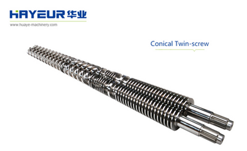 Conical Twin Screw & Barrel