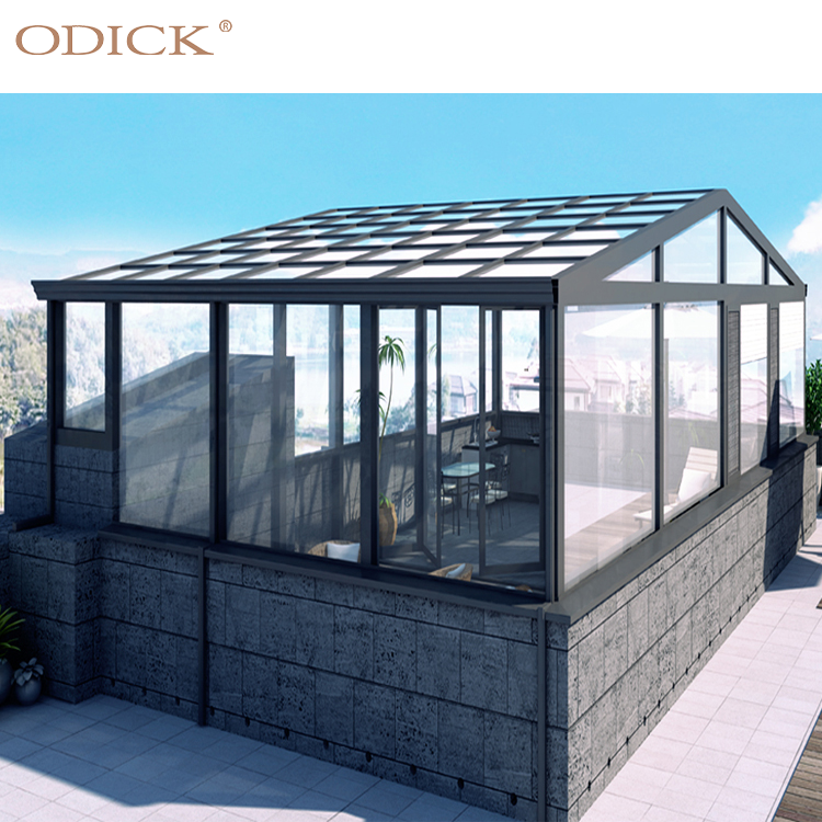 Moderno design originale prefabbano villa isolante in vetro vetro laminato sunroom6 Modern Original Design Prefab Villa Insulating Glass Laminated Glass Sunroom6