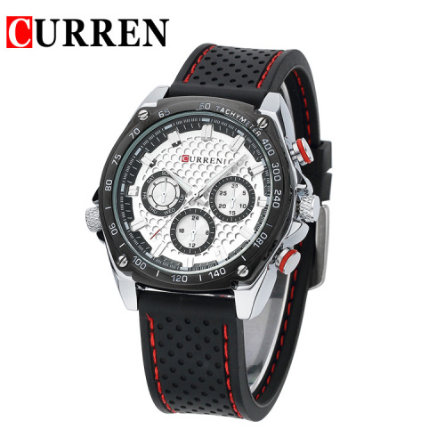 Classic Casual Sport Silicon Band Mens Watches