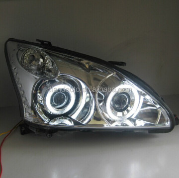 DLAND RX RX330 350 RX300 Angel Eye Bi-Xenon Headlights