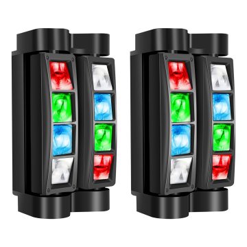 Smart Party: Comprehensive Solutions for Festivals, Discos, Weddings, and DJ Events with Advanced LED RGB Moving Head Stage Lights