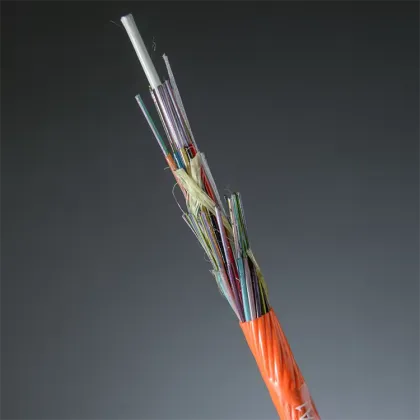 microduct optical wires checking fiber optic cable blowing