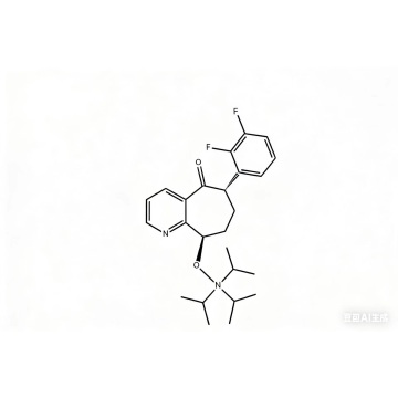 (6S,9R)-6-(2,3-Difluorofenil)-6,7,8,9-tetrahidro-9-[[tris(1-metiletil)silil]oxi]-5H-ciclohepta[b]piridin-5-ona